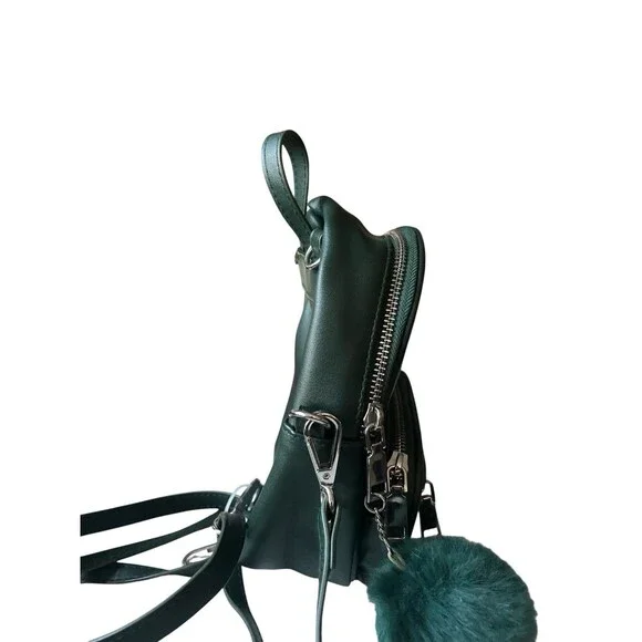 Universal Studios Harry Potter Mini Backpack Slytherin Wizarding 7 x 8" READ - Picture 5 of 8